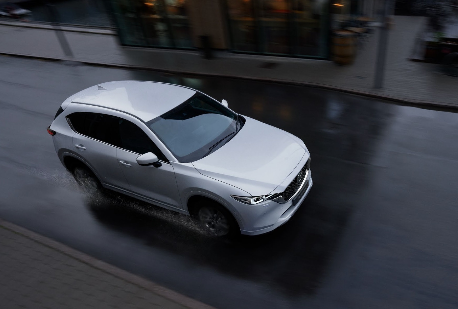 Cx 5 White Sky View